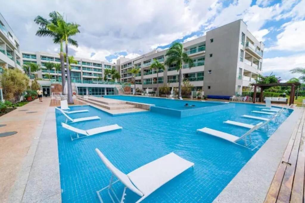 Flat De Luxo Em Um Resort! Brasilia Bagian luar foto