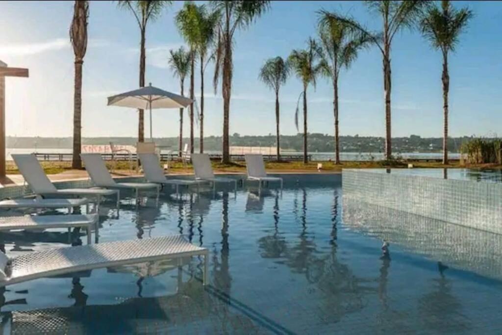 Flat De Luxo Em Um Resort! Brasilia Bagian luar foto